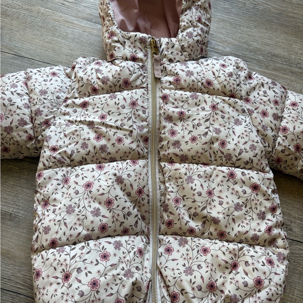 H&M Floral Puffer